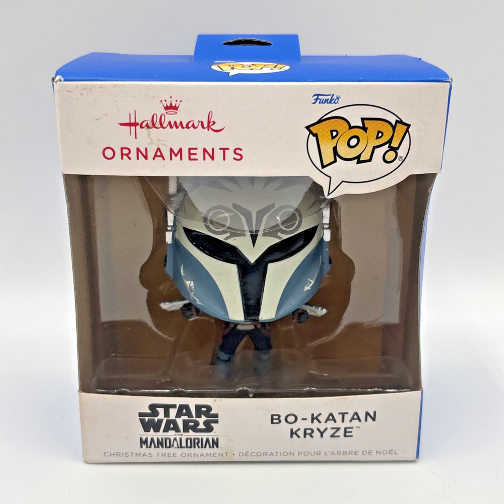 Hallmark Star Wars Bo-Katan Kryze Funko POP! Christmas Tree Ornament NEW IN BOX